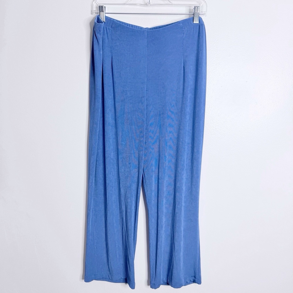 Chico's Travelers Royal Blue Pull On Pant‎ 16/18 Short Chico's 3S Wrinkle Free
